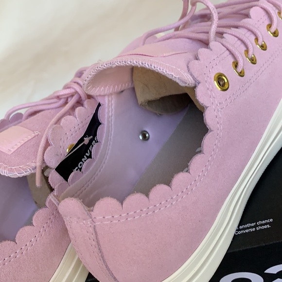 CONVERSE CTAS OX PINK FOAM/GOLD/EGRET WMNS - Picture 13 of 14